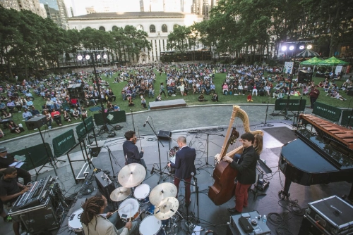 A concert in the park