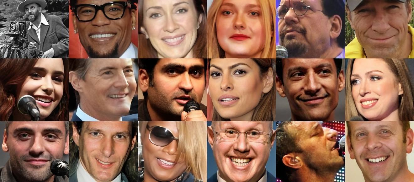 Ansel Adams, D. L. Hughley, Patricia Heaton, Dakota Fanning, Penn Jilette, Mike Rowe  Lily Collins, Kyle McLachlan, Kumail Nanjiani, Eva Mendes, Danny Pudi, Chelsea Clinton  Oscar Isaac, Michael Bolton, Queen Latifah, Matt Lucas, Chris Martin, Paul Lieberstein   